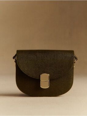 NEW Sezane Claude Bag in Moss Green